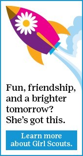 Fun, friendship, and a brighter tomorrow? She's got this. Learn more about Girl Scouts. 