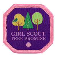 girl scout tree promise patch